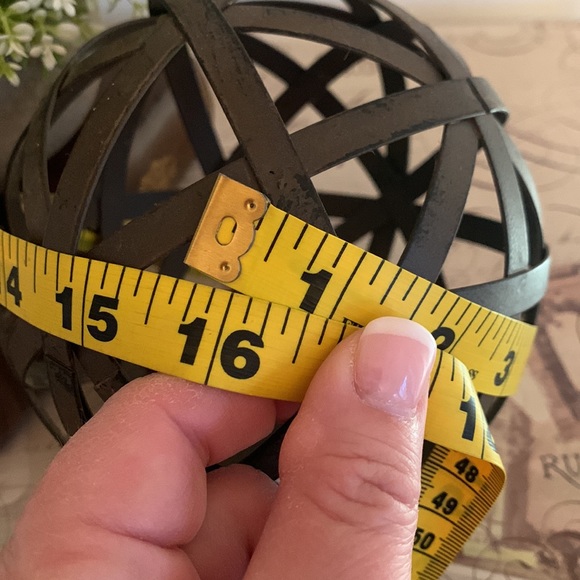 Decorative Metal Sphere (Bronze) 💖 - Picture 6 of 6